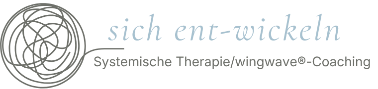 Logo sich ent-wickeln, Systemische Therapie und Wingwave-Coaching in Köln-Lövenich